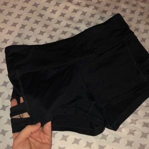 Forever 21 Active Spandex Cut Out Shorts S